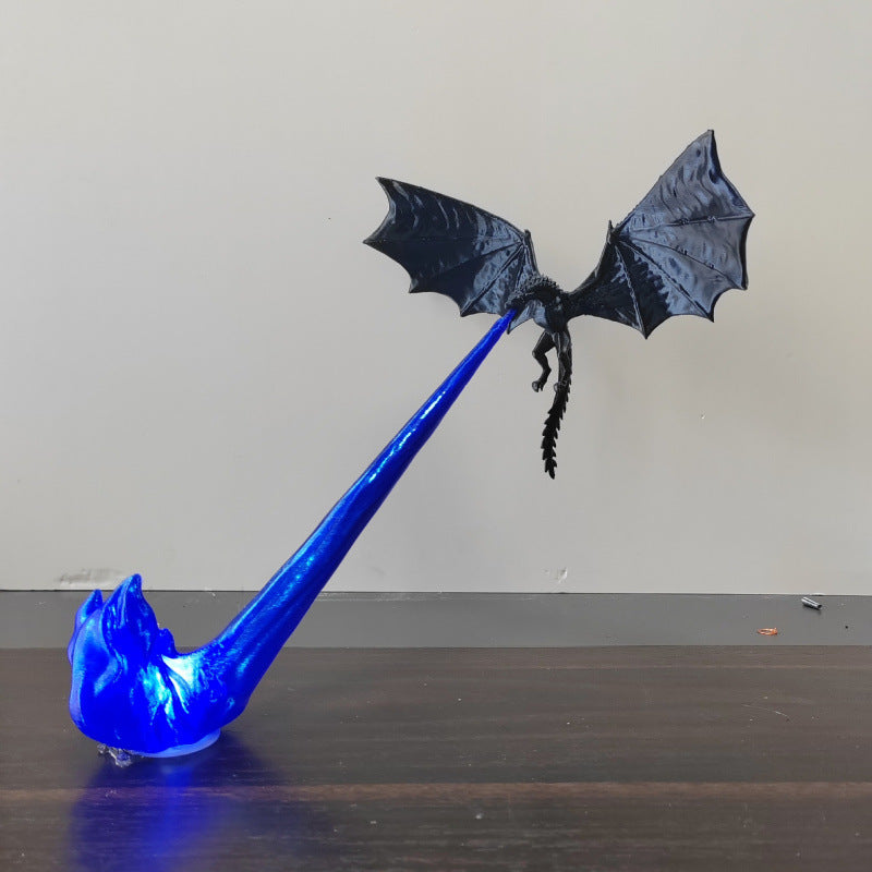 Dragon Flame Lamp as fantasy room decor